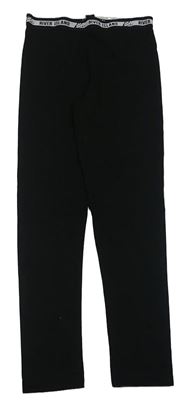 Černé legíny s nápisem River Island