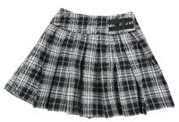 Černo-bílá kostkovaná sukně Primark 