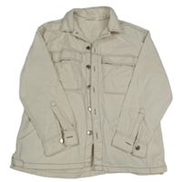 Smetanová riflová bunda H&M