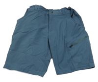 Modrošedé šusťákové outdoorové kraťasy Dare 2B