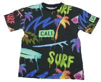 Černo-barevné tričko s potiskem Next 