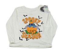 Nové - Bílé triko se Stitchem Primark