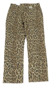 Nové - Béžovo-šedé vzorované rifle Page one Young