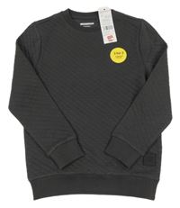 Nové - Šedá prošívaná mikina F&F