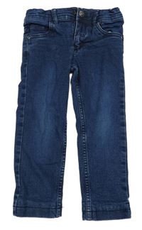 Tmavomodré podšité rifle Lily & Dan