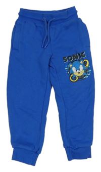 Cobaltově modré tepláky se Sonicem PRIMARK