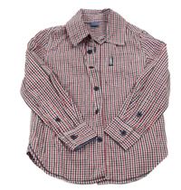 Červeno-tmavomodro-bílá kostkovaná košile dopodopo