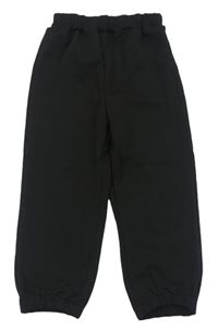 Černé teplákové kalhoty Shein 