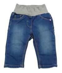 Modré rifle s úpletovým pasem S. Oliver