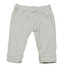 Světlešedé melírované lehké tepláky