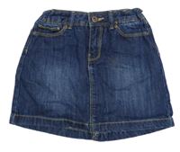 Tmavomodrá riflová sukně Okaidi