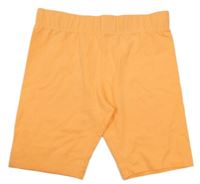 Neonově oranžové elastické kraťasy Primark