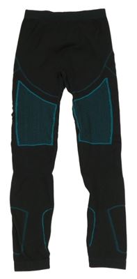 Černé thermo kalhoty