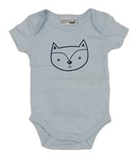 Světlemodré body s liškou Ergee