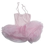 Kostým - Růžové body s tylovou sukní - Baletka 