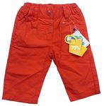 Červené plátěné kalhoty s logem tuc tuc