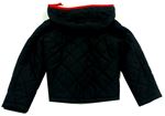 Černá šusťáková zimní bunda s kapucí zn. Cherokee 