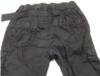 Černé plátěné kalhoty s kapsami zn. H&M