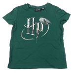 Zelené tričko s potiskem Harry Potter