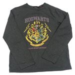 Šedé triko Harry Potter Primark