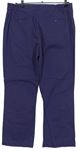 Dámské fialové plátěné crop kalhoty zn. Cotton