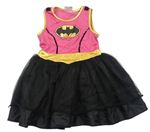 Kostým - Růžovo-černé šaty s tylovou sukní - Supergirl 