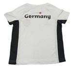 Bílo-černý fotbalový dres Germany