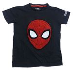 Černé tričko se Spider-manem Next 