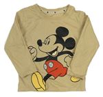 Béžové triko s Mickey PRIMARK