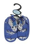 Modré capáčky - sandálky Mickey mouse vel. 18