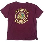 Vínové tričko s Harry Potterem 