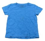 Modré melírované tričko s kapsou Next