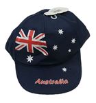 Tmavomodrá kšiltovka s australskou vlajkou