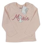 Růžové triko s nápisem a kočičkou Marií Disney
