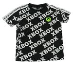 Černé tričko s nápisy X-box Next