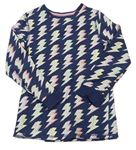 Tmavomodro-barevné pyžamové triko s blesky M&S
