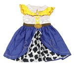 Kostým - Modro-žluto-bílé šaty - Jessie Příběh Hraček Disney
