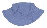 Modro-bílý pruhovaný bavlněný klobouk F&F