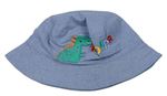 Modrý klobouk s dinosaurem George