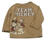 Béžové triko Mickey mouse&Friends George