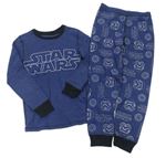Tmavomodré pyžamo Star Wars M&S