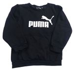 Černá mikina s logem Puma
