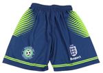 Tmavomodro-zelené fotbalové kraťasy - England