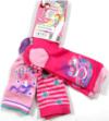Outlet - 3pack růžové ponožky s obrázkem vel. 27-30