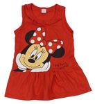 Červená tunika s Minnie Disney