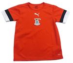Červené sportovní funkční tričko s pruhy - Inverness Caledonian Thistle F.C. Puma