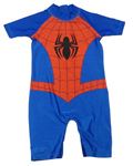 Modro-červený UV overal s pavoukem - Spiderman Marvel