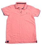 Neonově růžové polo tričko George