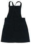 Černá chino riflová laclová sukně zn. M&S