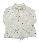 Bílá vzorovaná košile s hvězdami Pep&Co
